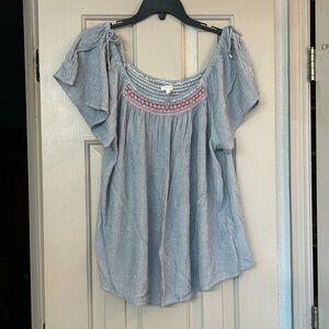 Maurice’s peasant top- XL